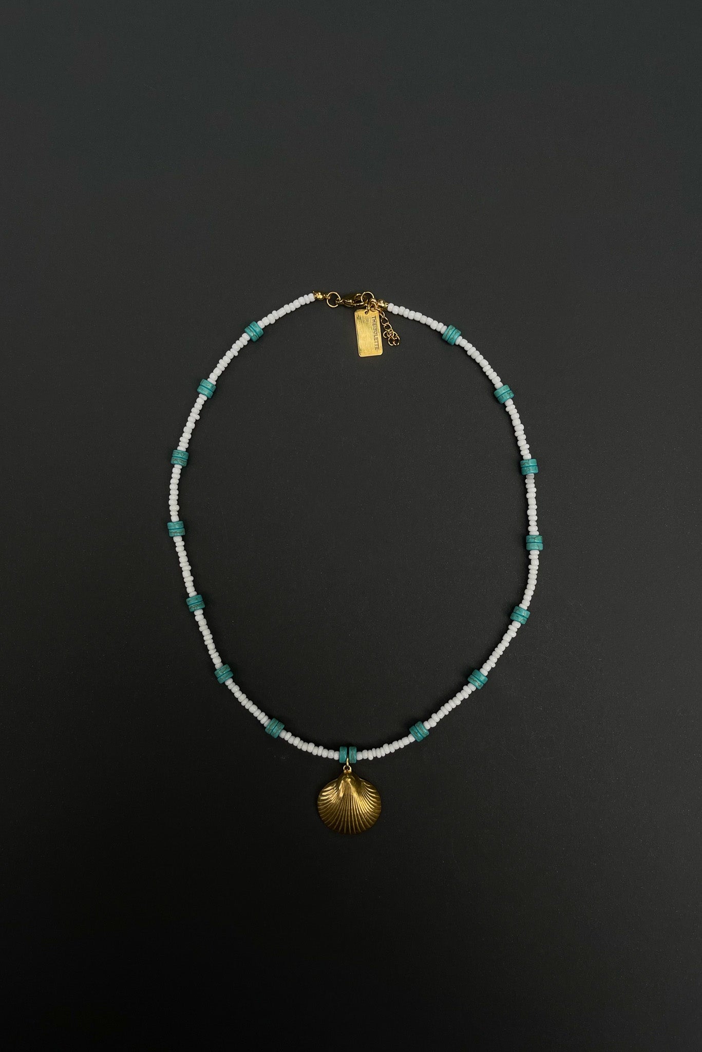 COMPORTA Gold Shell Necklace