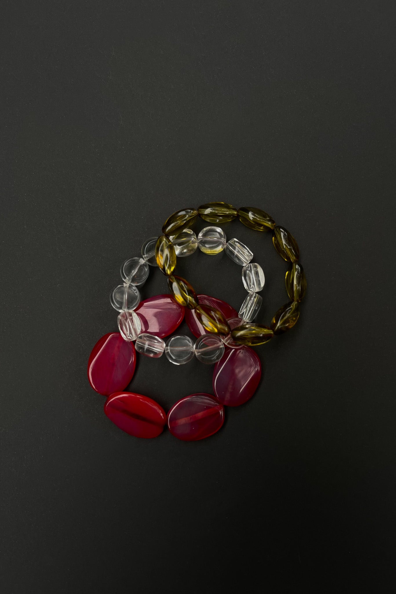 SUMMER CANDY Acrylic Bracelet Set