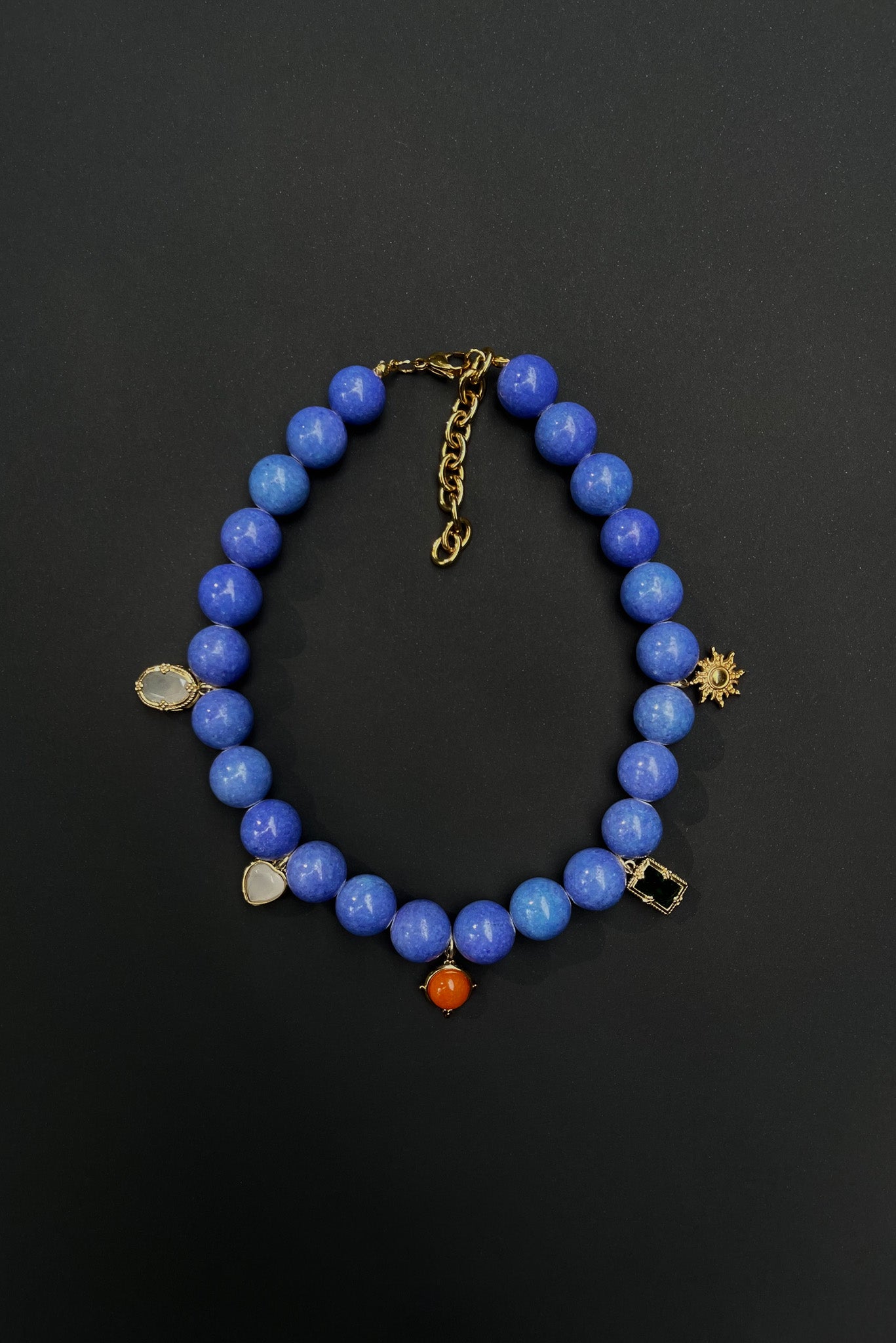 ALEJA Blue Tones with Pendants