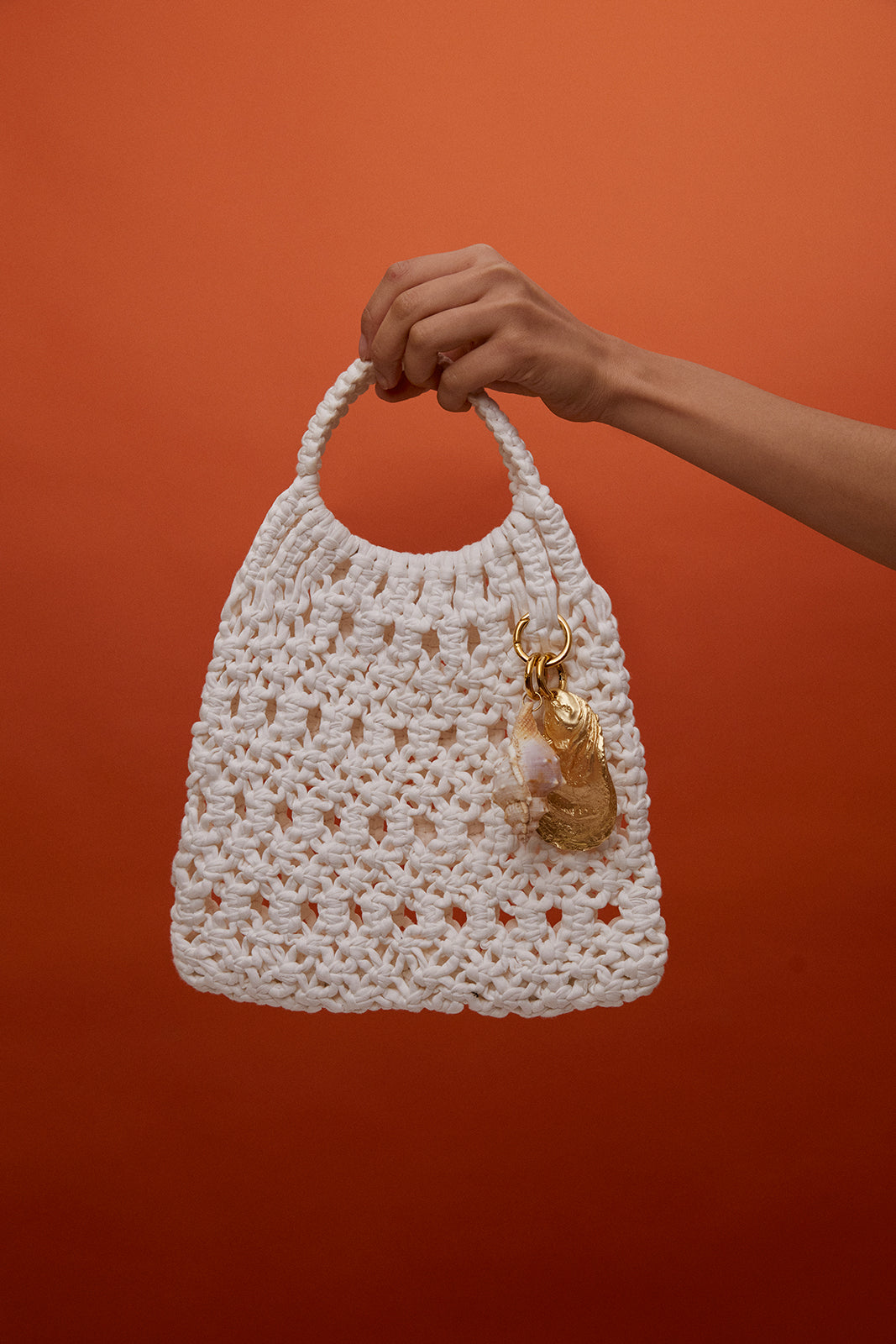 VANILLA SEA White Handbag