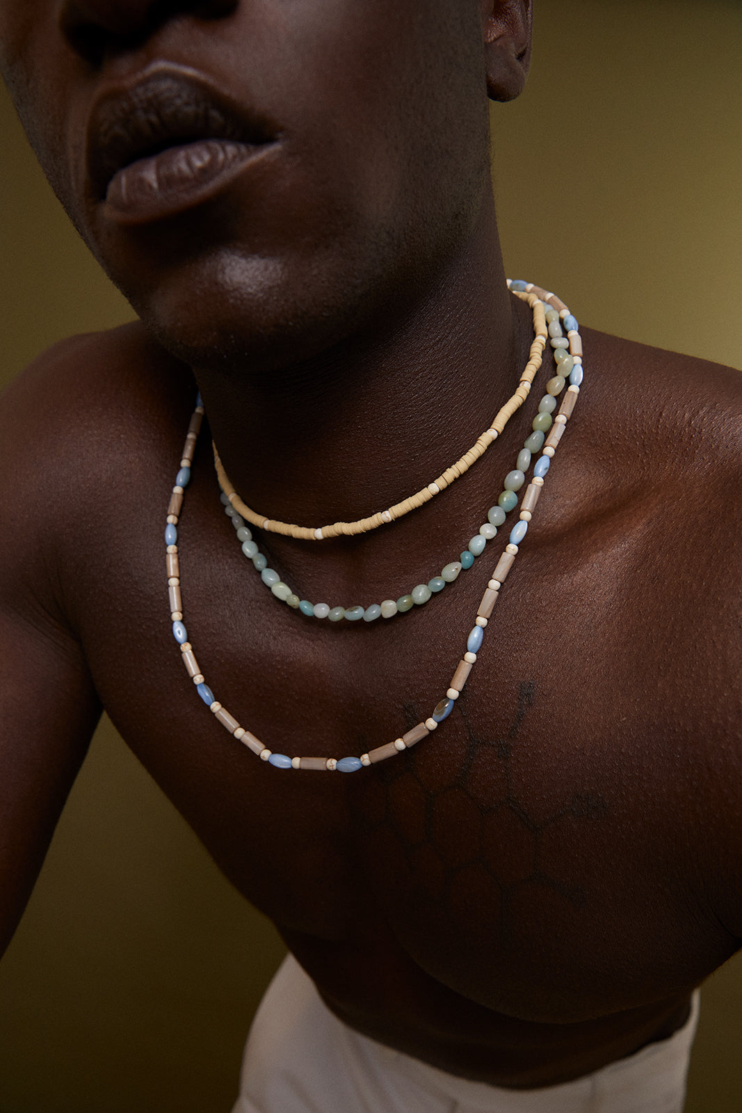 CALIFORNIA Mother of Pearl Necklace I