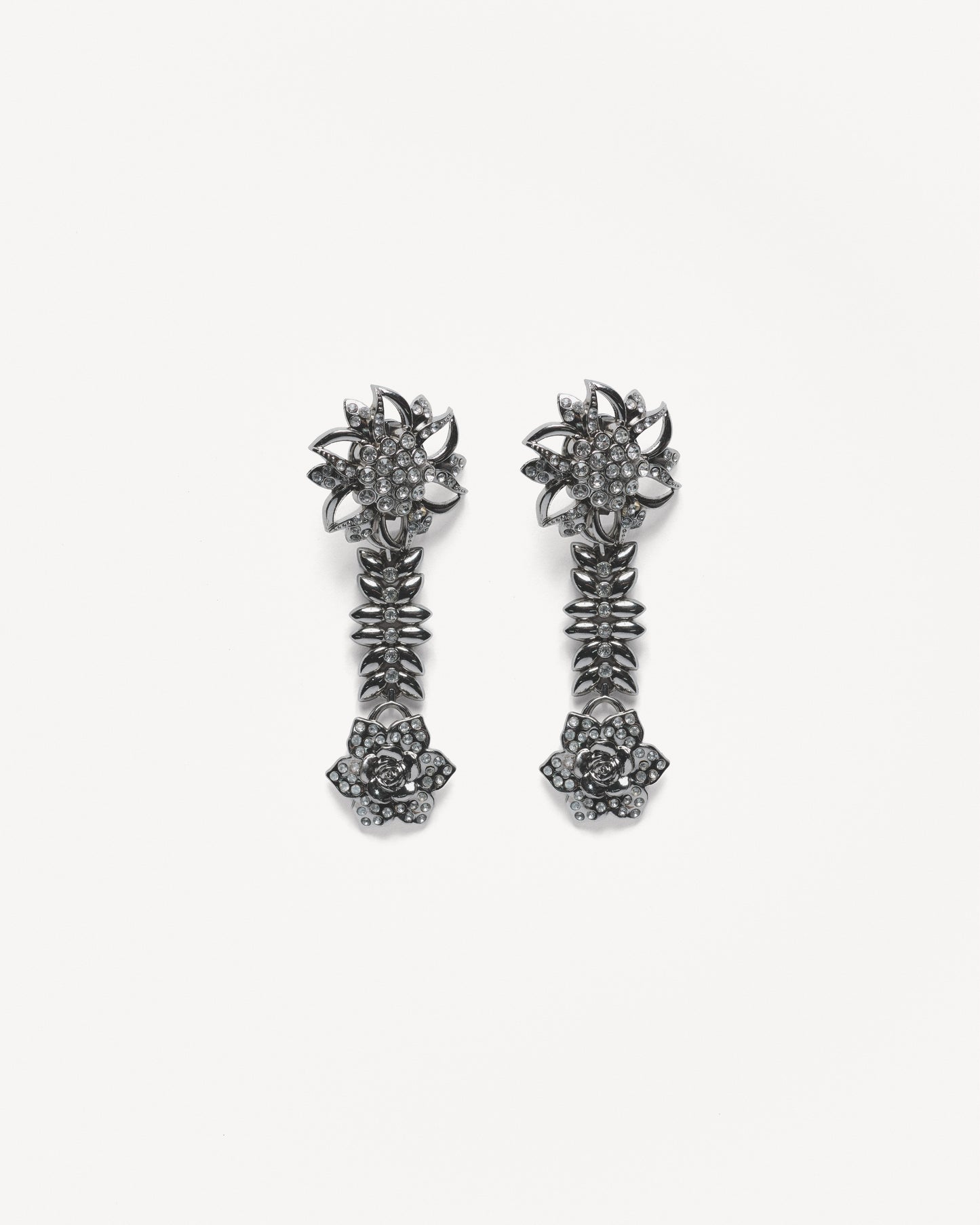 SILVERBLOOM Statement Earrings