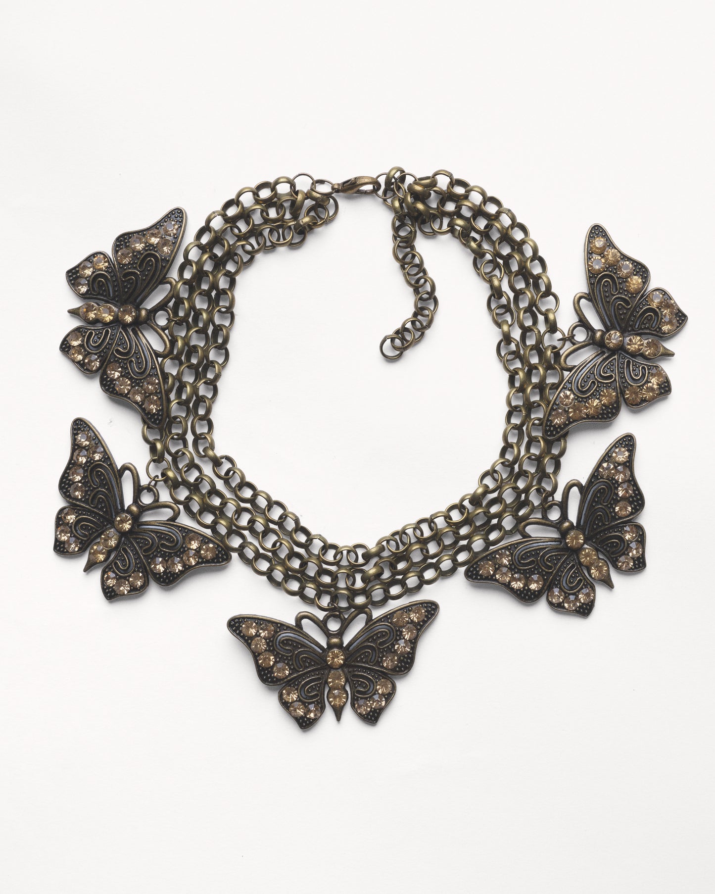 BUTTERFLY VAULT NECKLACE