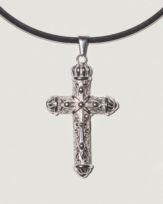 RADIANT CROSSROADS Silver Cross Necklaces Set
