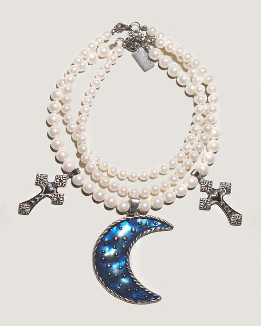 MOONLIGHT DESIRE Pearls Necklaces Set