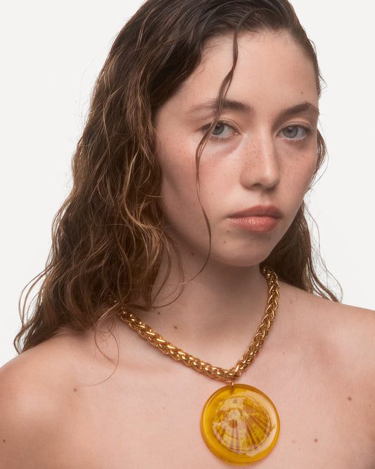 CAST SHELL Pendant Necklace