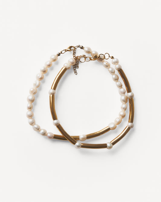 ALMUDENA Gold Necklace Set