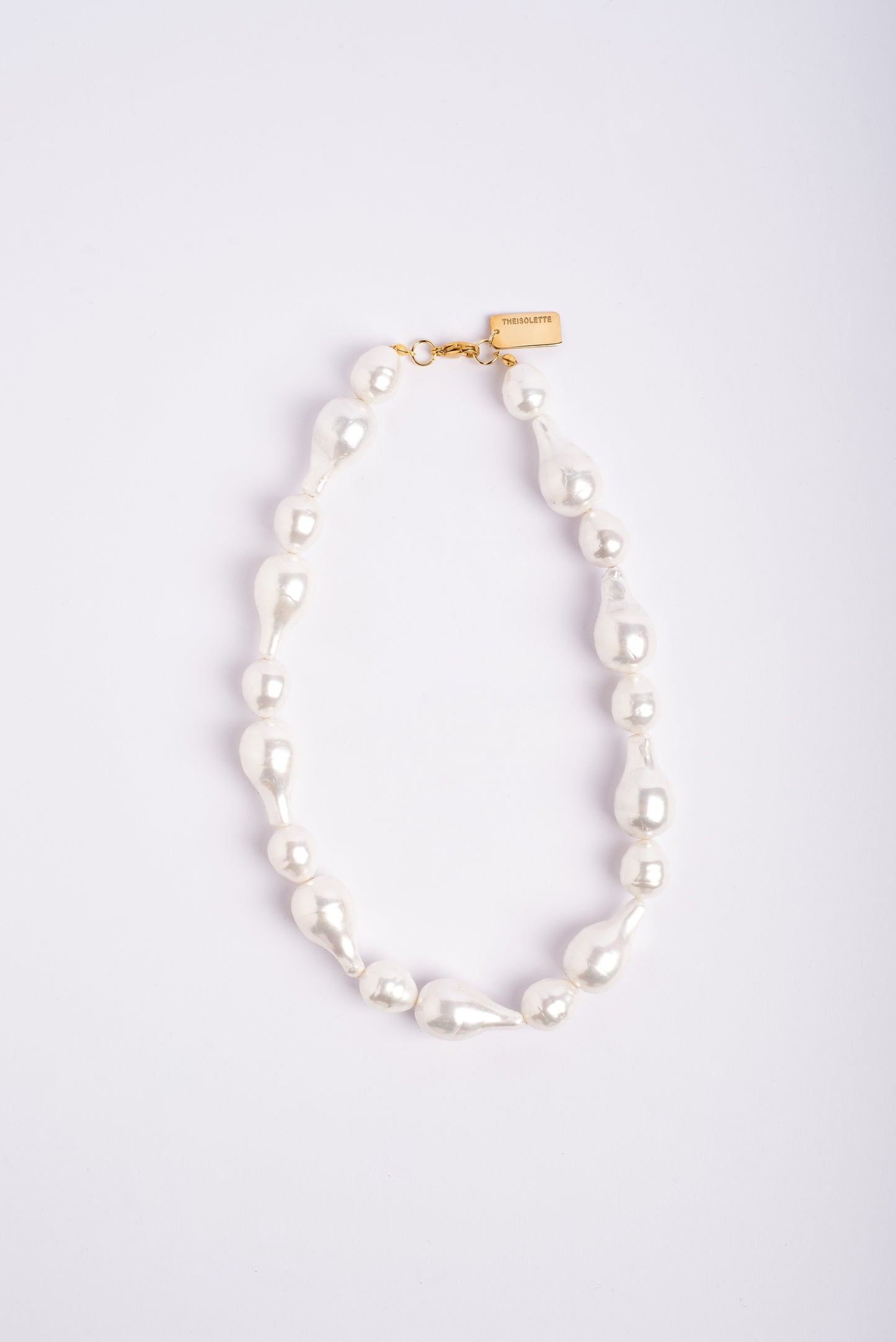 MELLY Big Pearls with Mother of Pearl Necklace