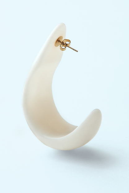LIMINAL White Earrings
