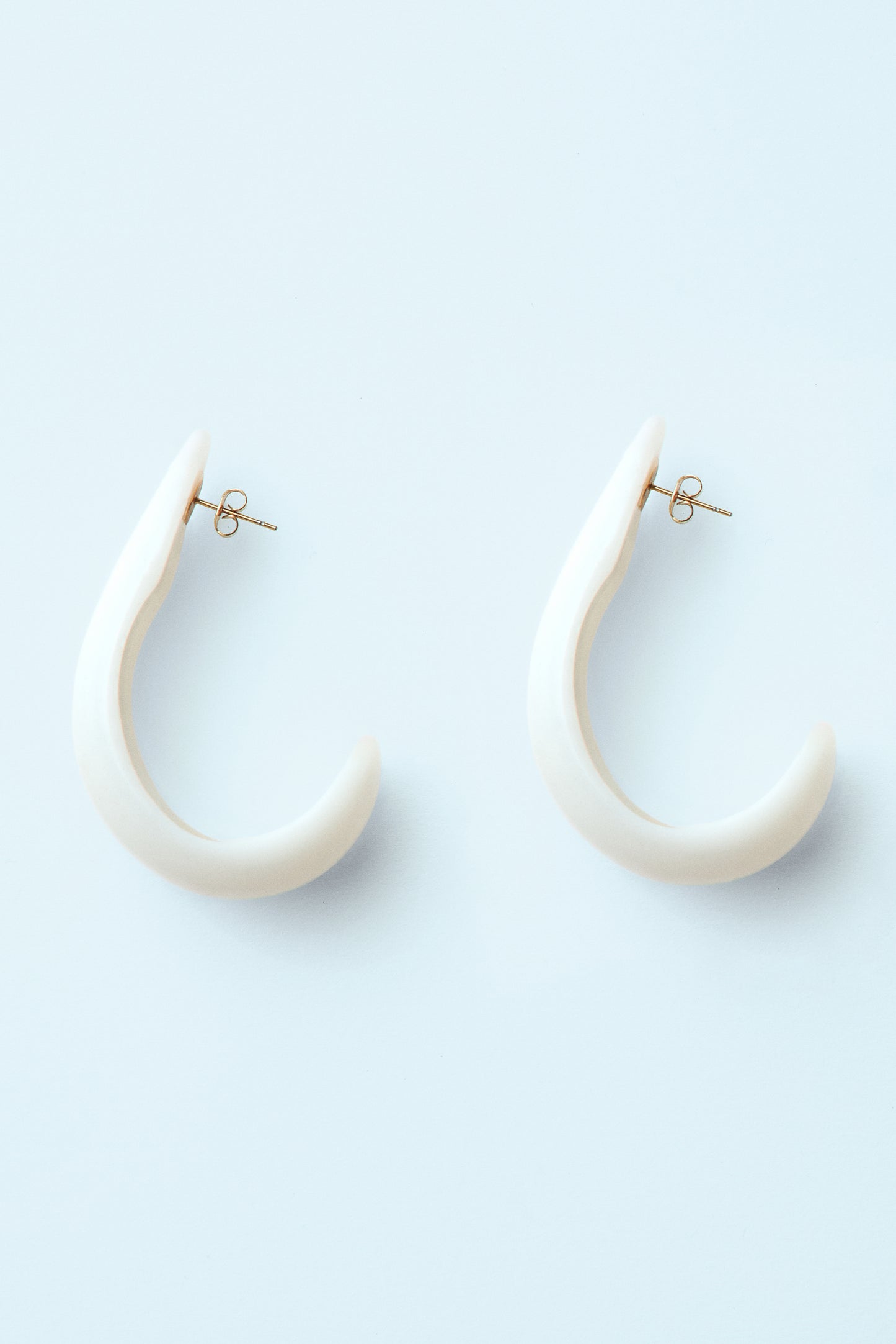 LIMINAL White Earrings