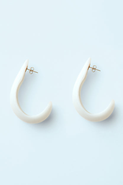 LIMINAL White Earrings