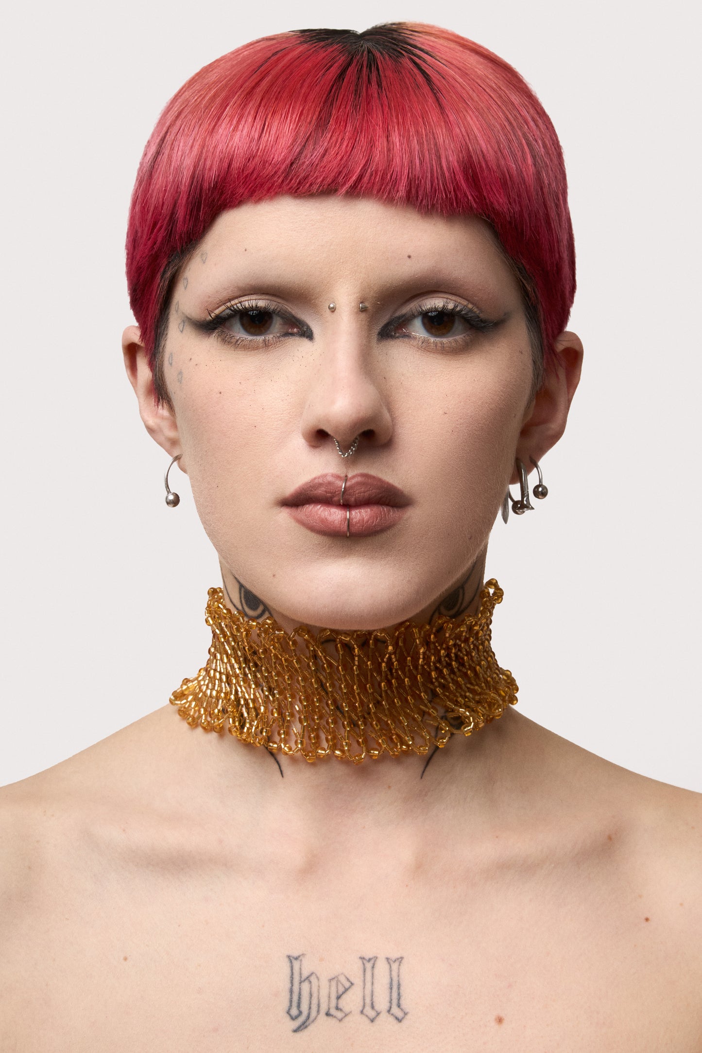 GLOWT Gold Choker