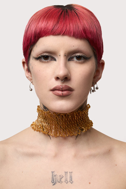 GLOWT Gold Choker
