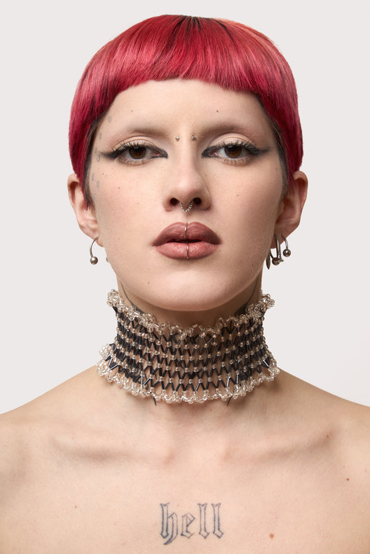 GLOWT Charcoal Choker