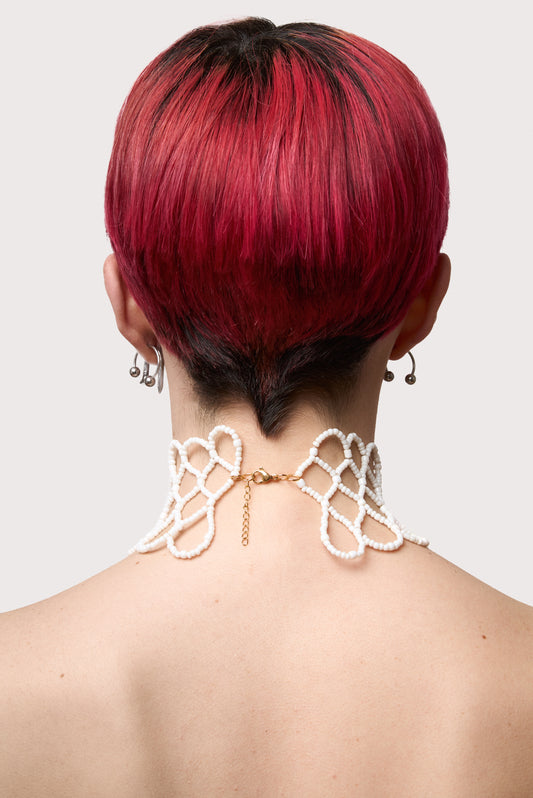 SNARE White Choker