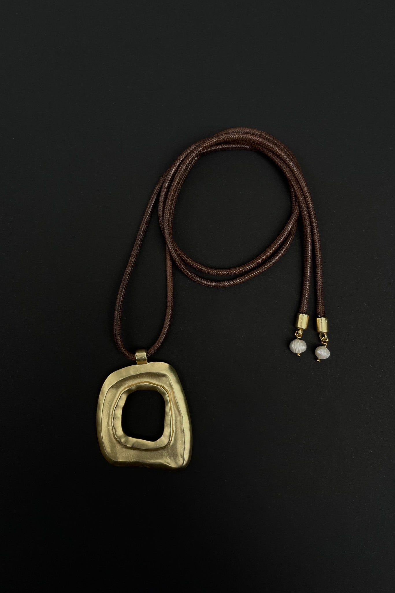 GOLD ALICIA Cord Necklace