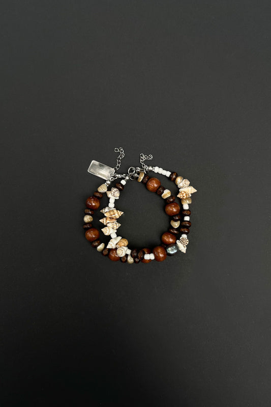 TINY Shell Bracelet Set