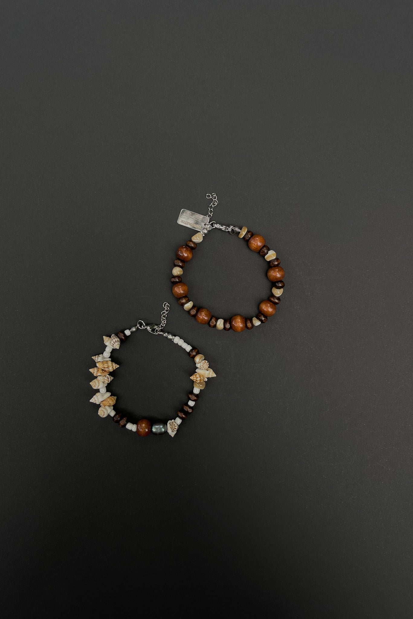 TINY Shell Bracelet Set
