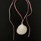 EQUATOR Big Shell Leather Necklace