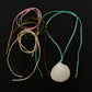 EQUATOR Big Shell Leather Necklace