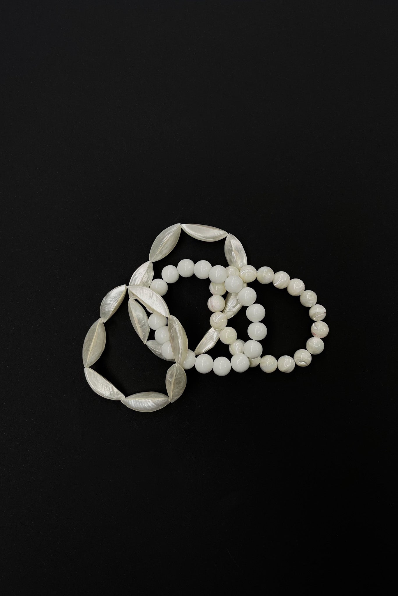 MANELIE Mother of Pearl Bracelet Set