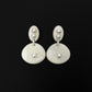 OLMA Ecru with Pearls Earrings