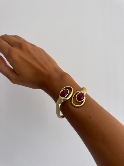 TI 005 DOUBLE STONE CUFF