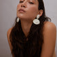 OLMA Ecru with Pearls Earrings