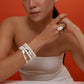 MANELIE Mother of Pearl Bracelet Set