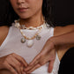 STATEMENT SHELL with Pearls Necklace