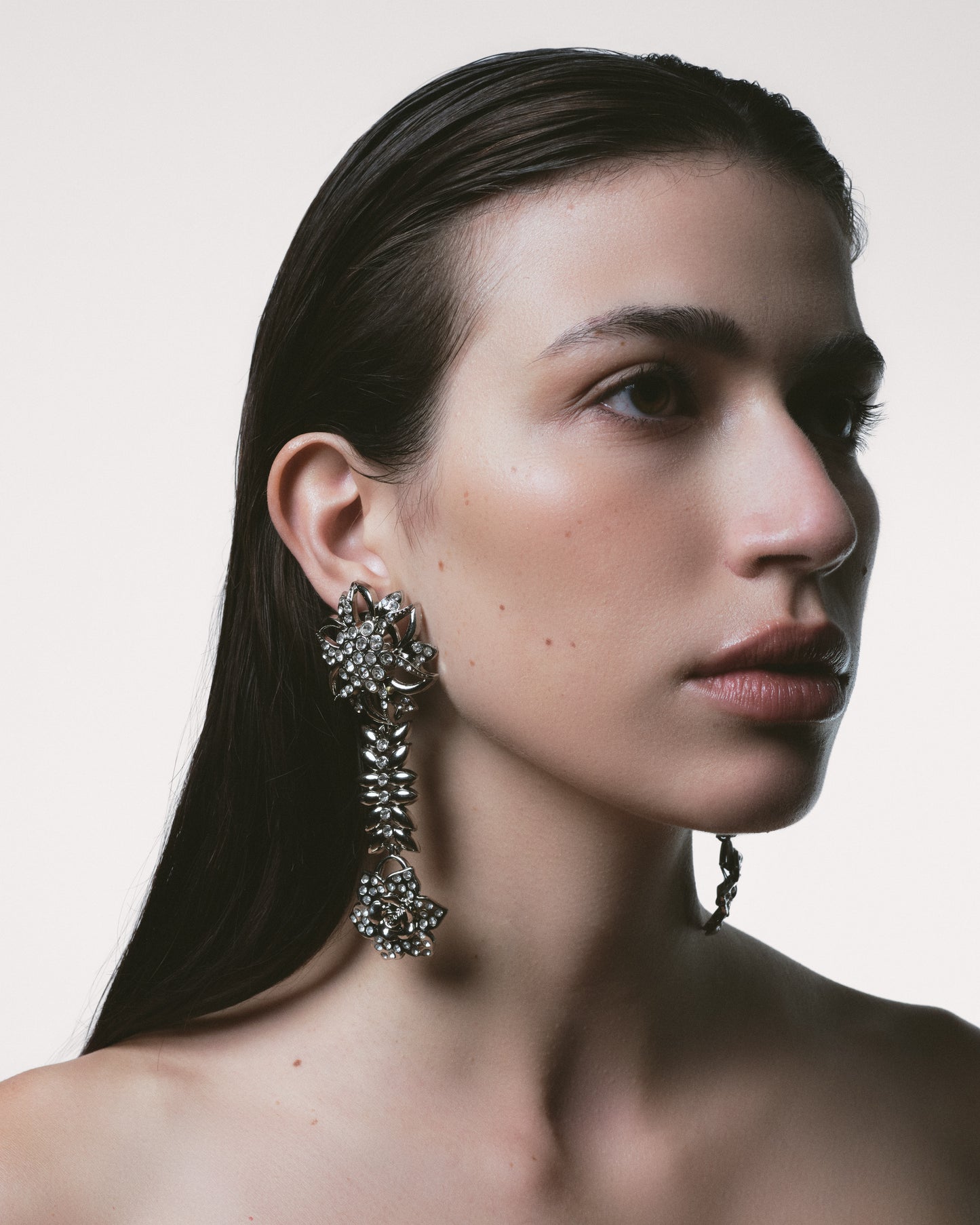 SILVERBLOOM Statement Earrings