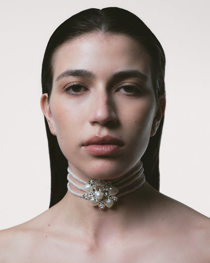 NOLIN Tiny Pearl Choker