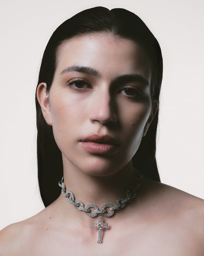 RIVASHINE Cross Choker
