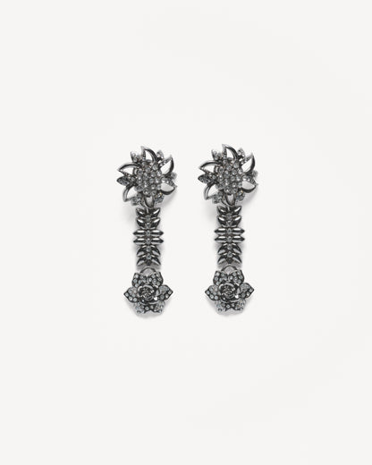 SILVERBLOOM Statement Earrings