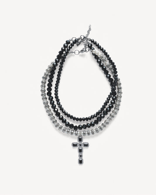 DARKSET Cross Necklace
