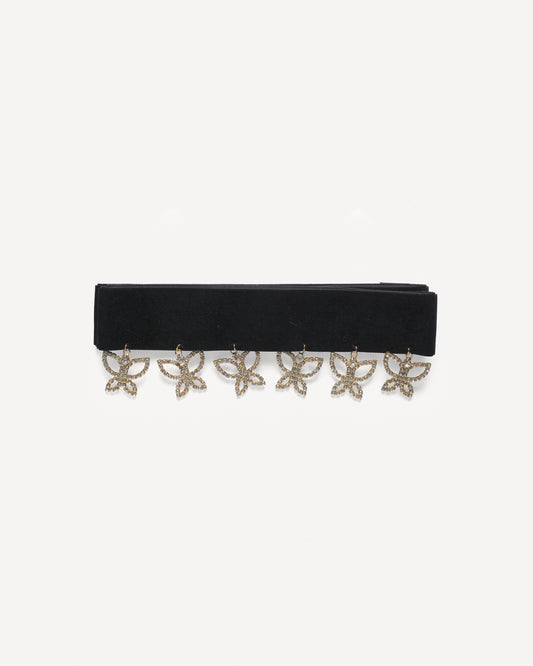 BUTTERFLY SWAY Velvet Choker