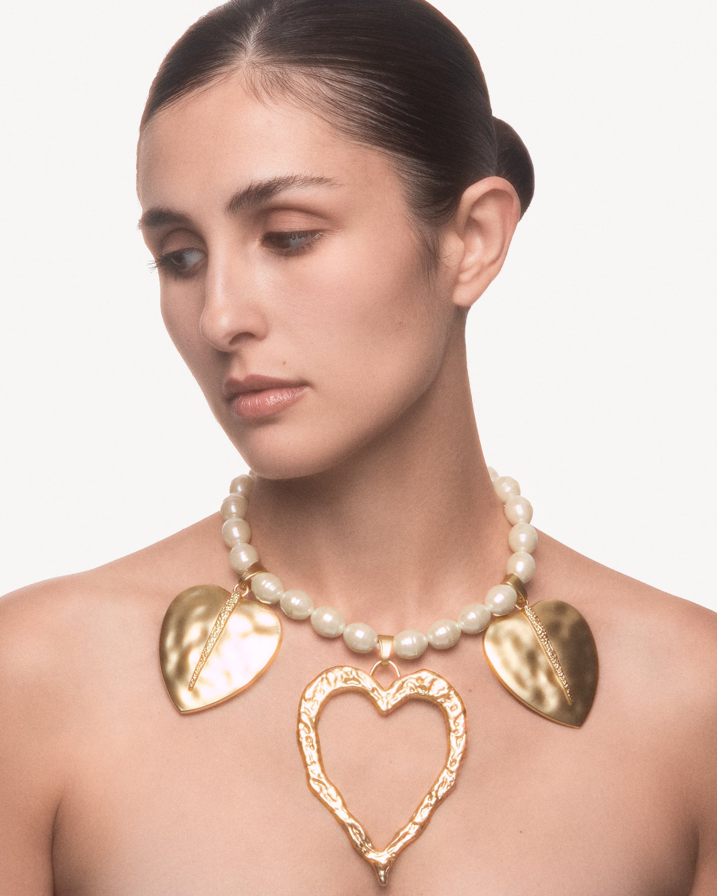 HEARTFORM Gold Pendants Necklace