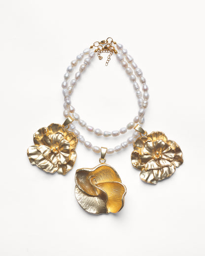 PETALRUSH Pearl Choker Set