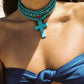 TURQUOISE SUMMER VIBE Mix of Necklaces