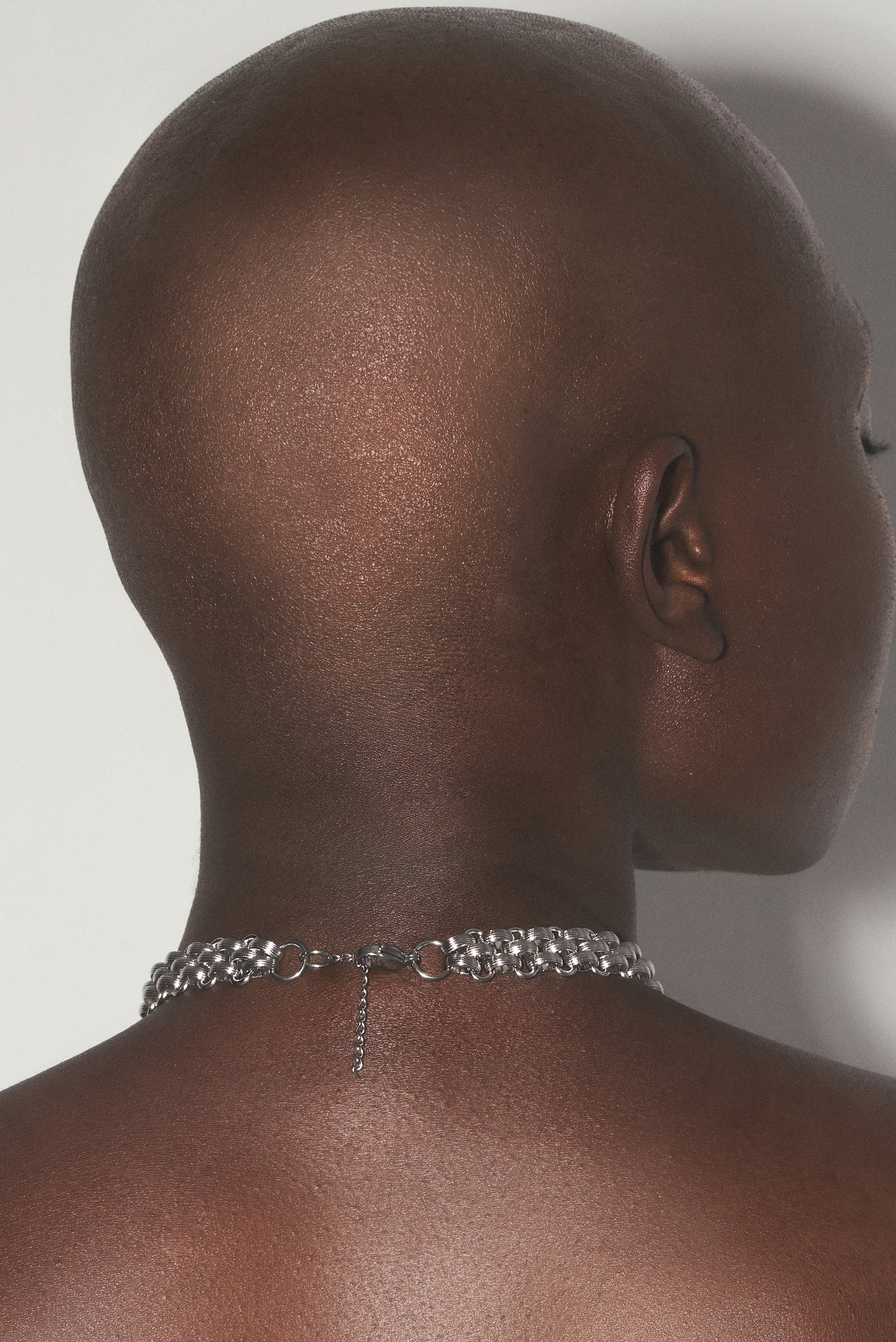 MIDNIGHT ECLIPSE Silver Pendants Necklace
