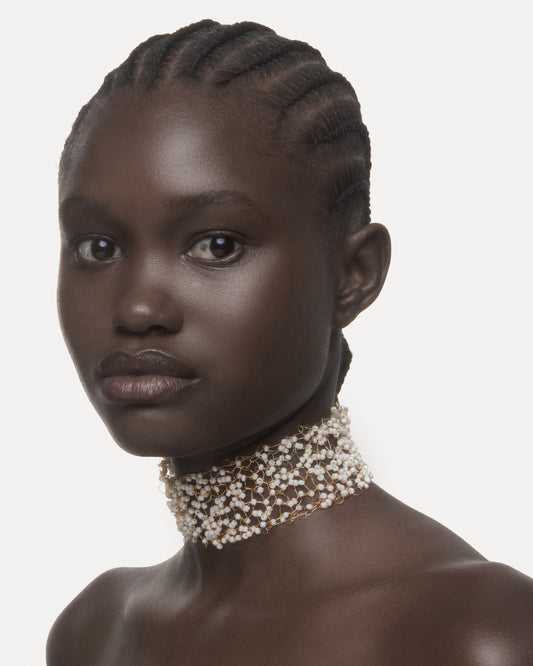 AMARIE Choker in Gold