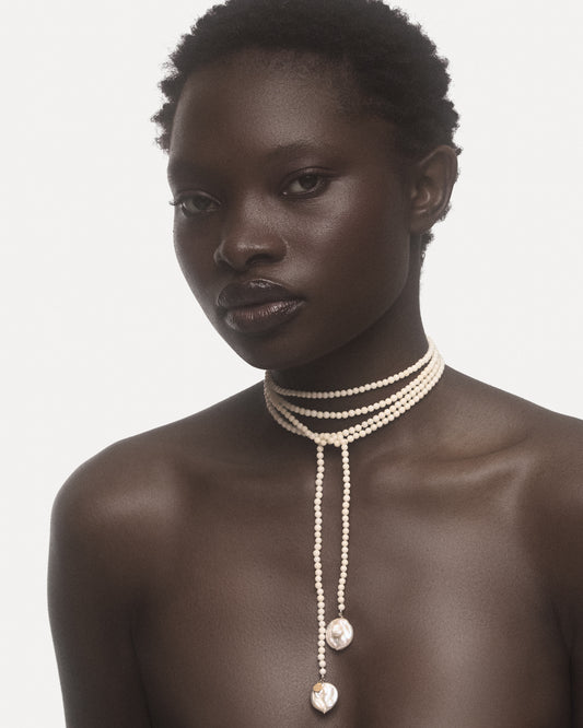 MAREN Pearl Strand Necklace