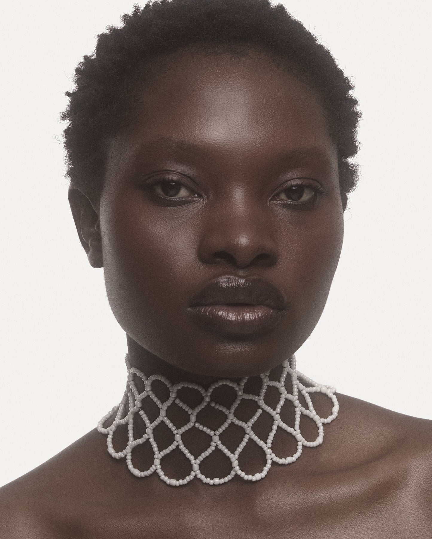 SNARE White Choker