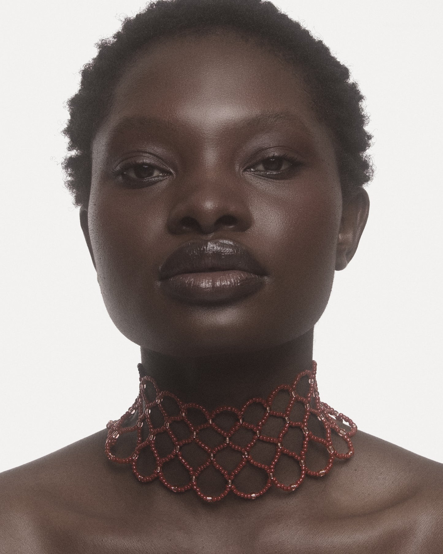 SNARE Wine Brown Choker