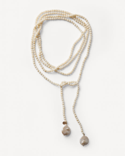 MAREN Pearl Strand Necklace