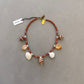 LA PLAYA TERRACOTA Shells and Beads Necklace
