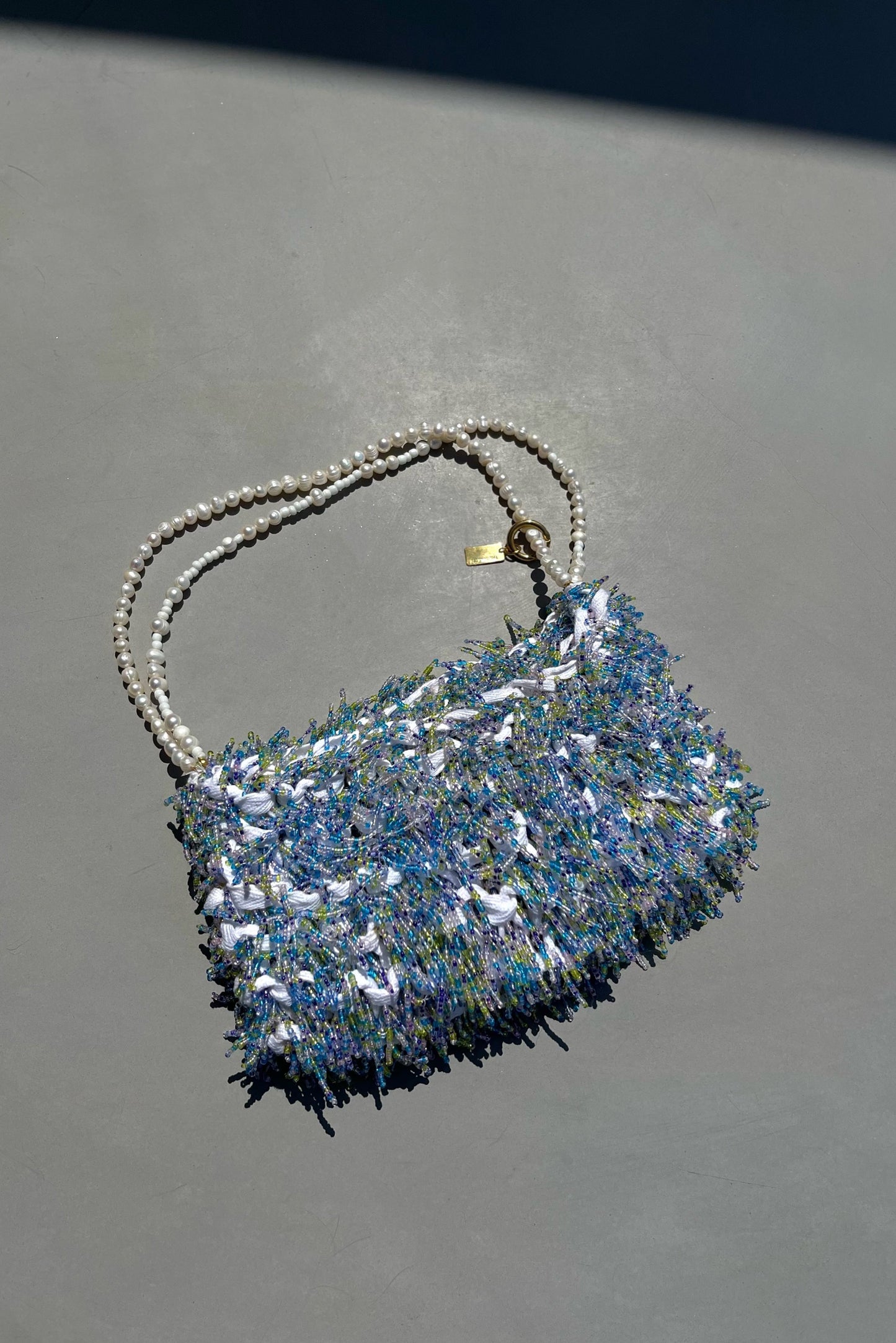 ALICE Beaded with Pearls Mini Bag