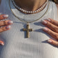 KENNY Gold Cross Necklace