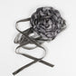 LORENE Velvet Thread with Big Flower Necklace