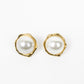 VINTAGE Round Pearls Earrings